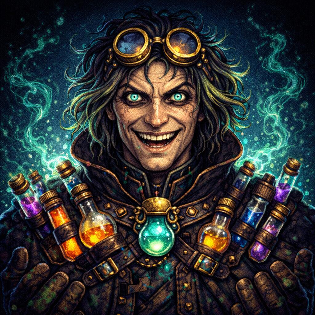 Alchemist portrait