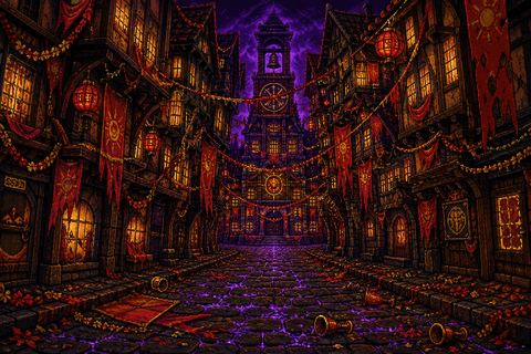 Kalzan, The Unsleeping Town